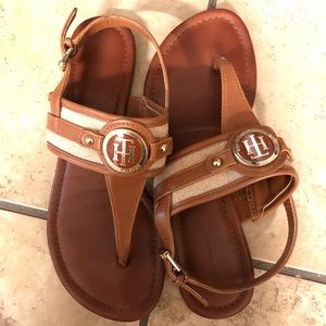 Brown sandals